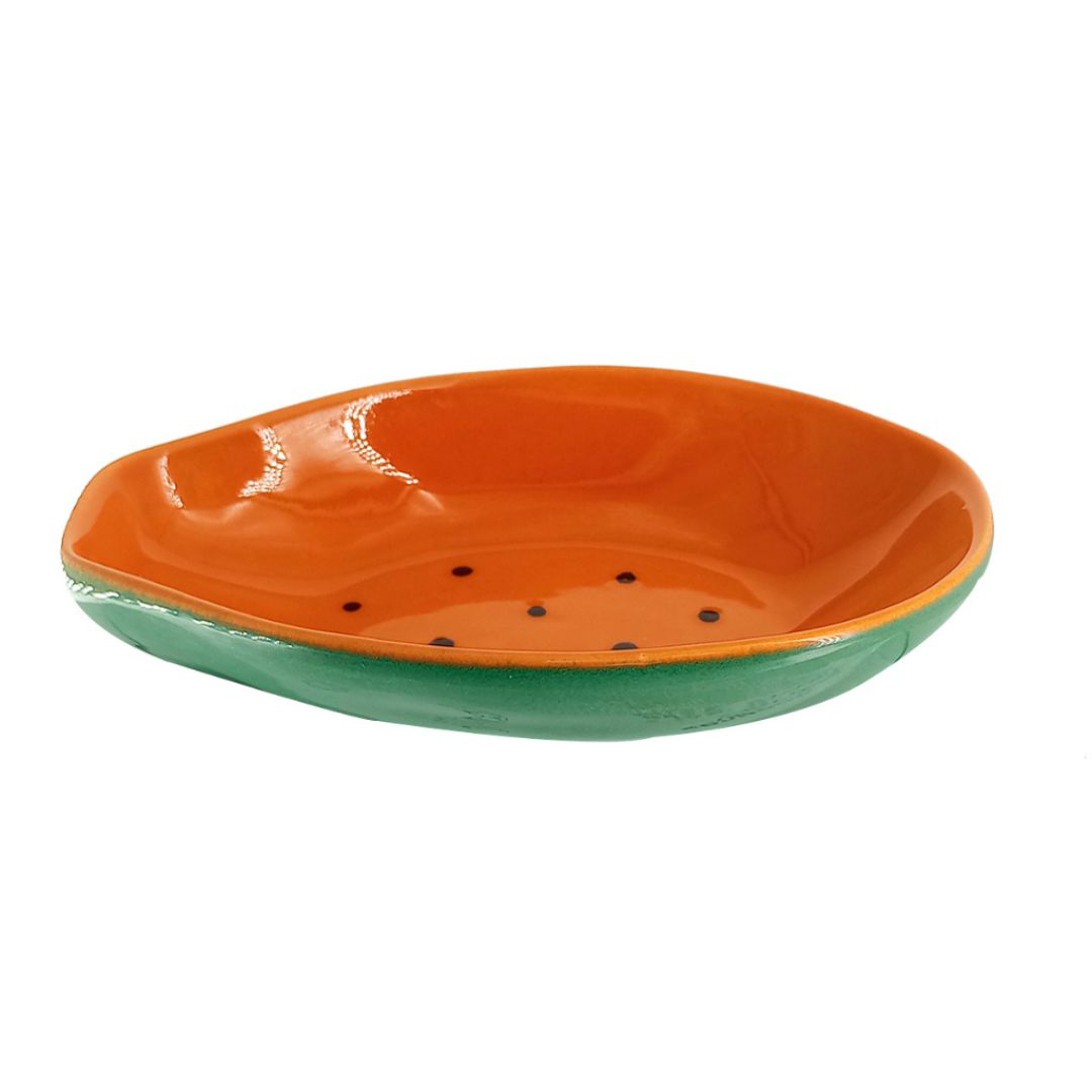 Tigela Bowl de Frutas em Cerâmica Utilidades024 Cozinha com Estilo 